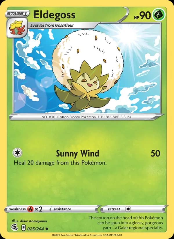 Eldegoss #25 — Fusion Strike
