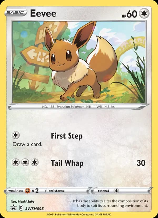 Eevee #SWSH095 — Sword & Shield Promos