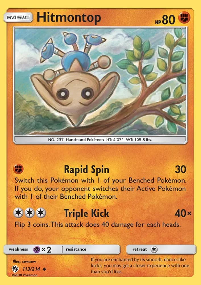 Hitmontop #113 — Lost Thunder