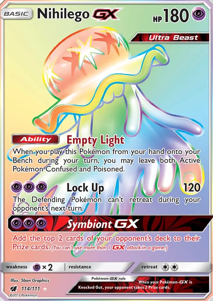 Nihilego GX #114 — Crimson Invasion
