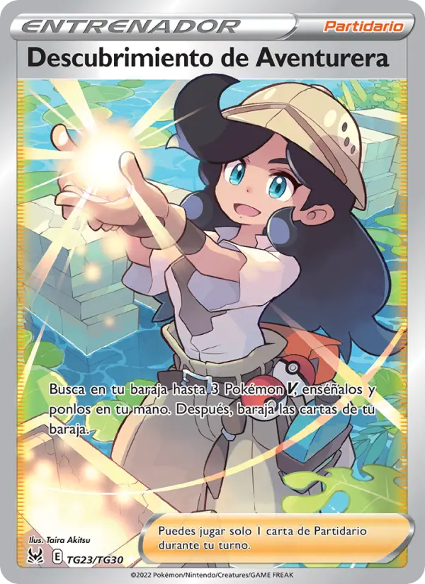 Carte Pokémon Découverte de l'Aventurière #TG23 — Origine Perdue
