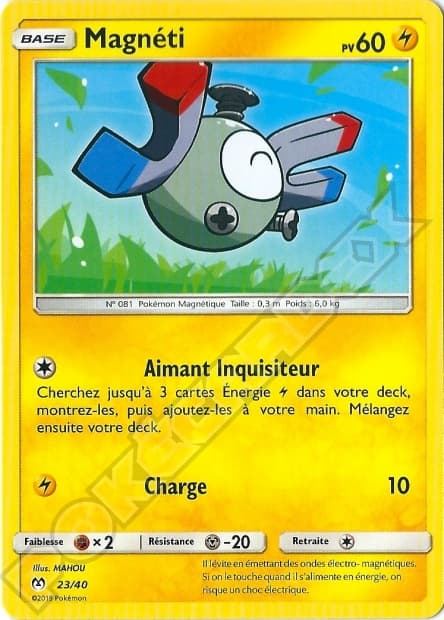 Magnemite #23 — 2019 McDonald's Collection