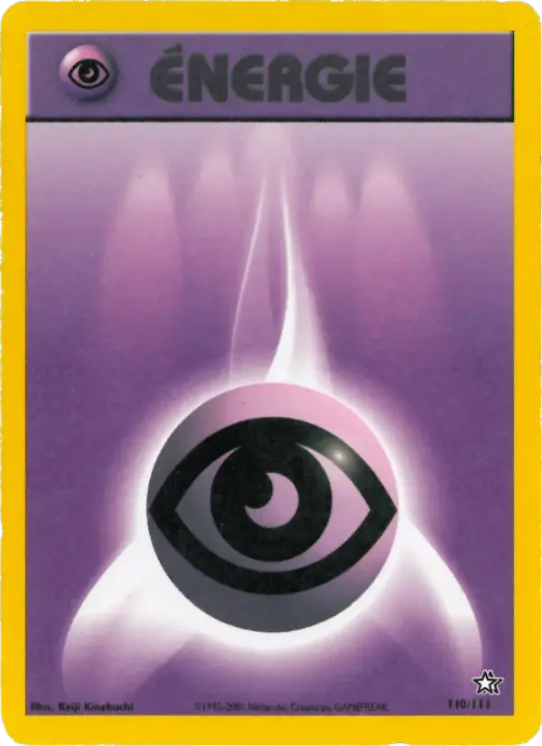 Carte Pokémon Énergie Psy #110 — Neo Genesis