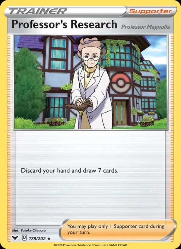 Professor's Research (Professor Magnolia) #178 — Sword & Shield