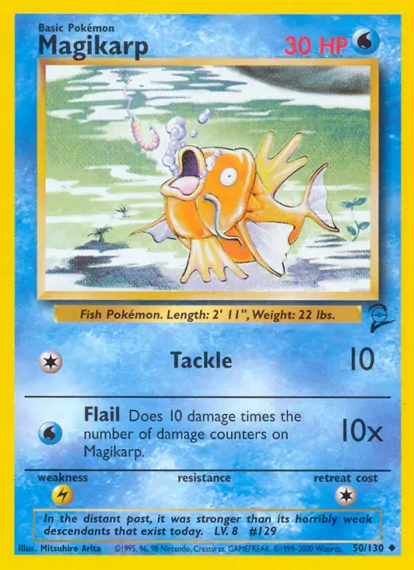 Magikarp #006 — Trading Card Game Classic — Blastoise Deck