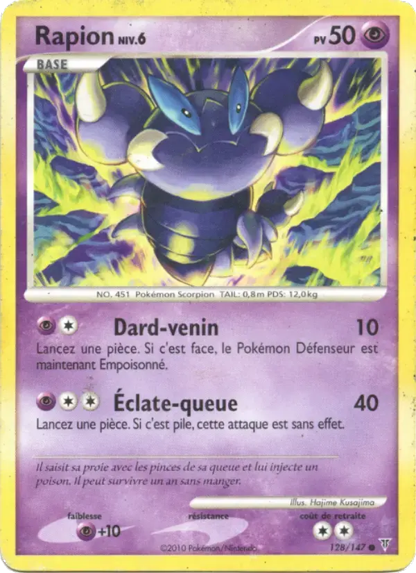 Carte Pokémon Rapion #128 — Vainqueurs Suprêmes
