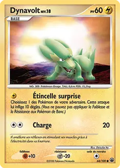 Carte Pokémon Dynavolt #64 — Aube Majestueuse