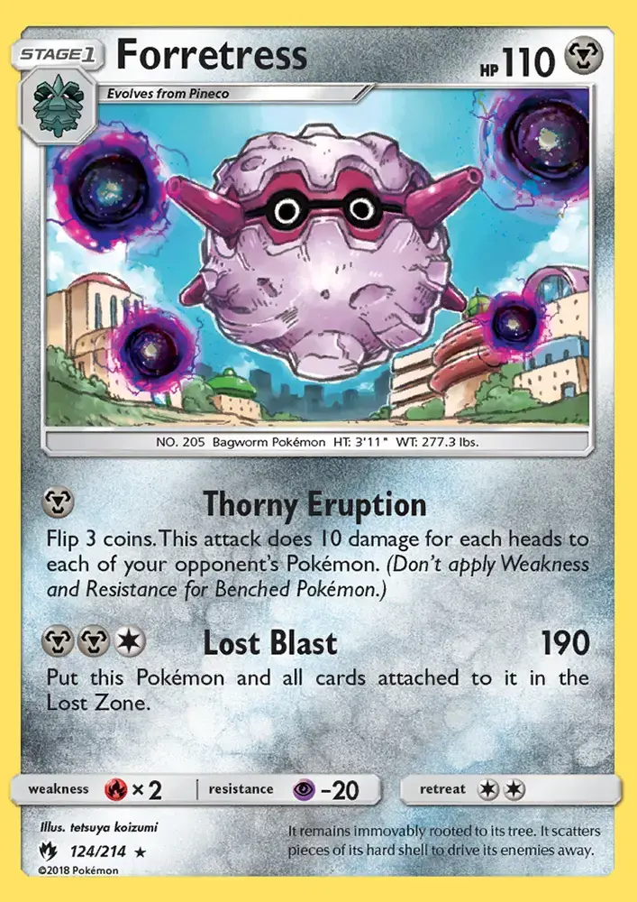 Forretress #124 — Lost Thunder