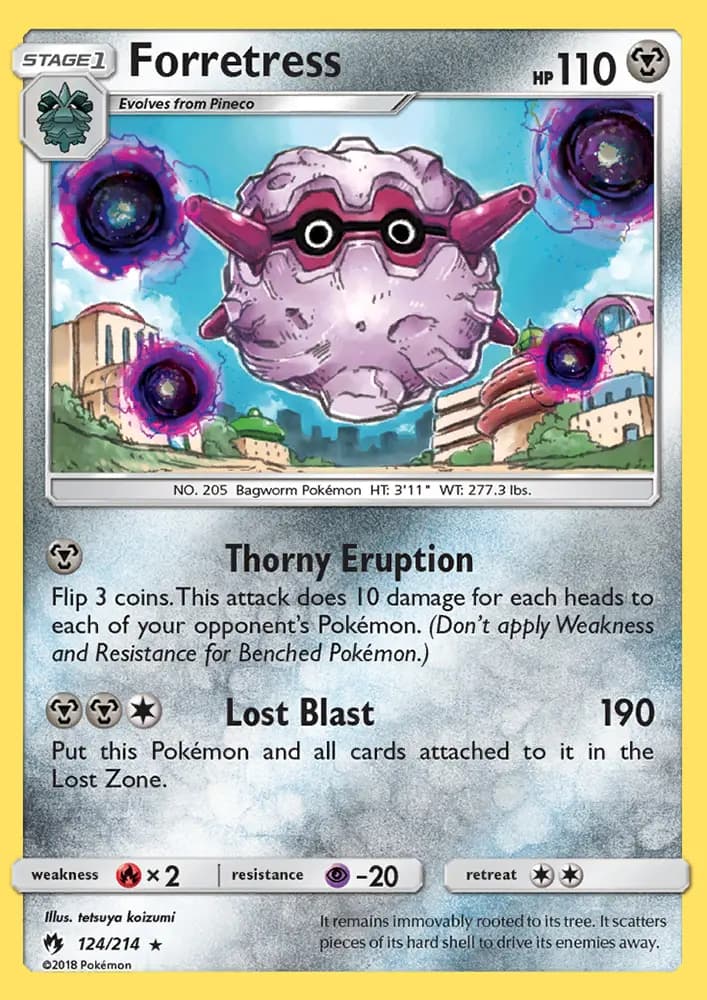 Forretress #124 — Lost Thunder