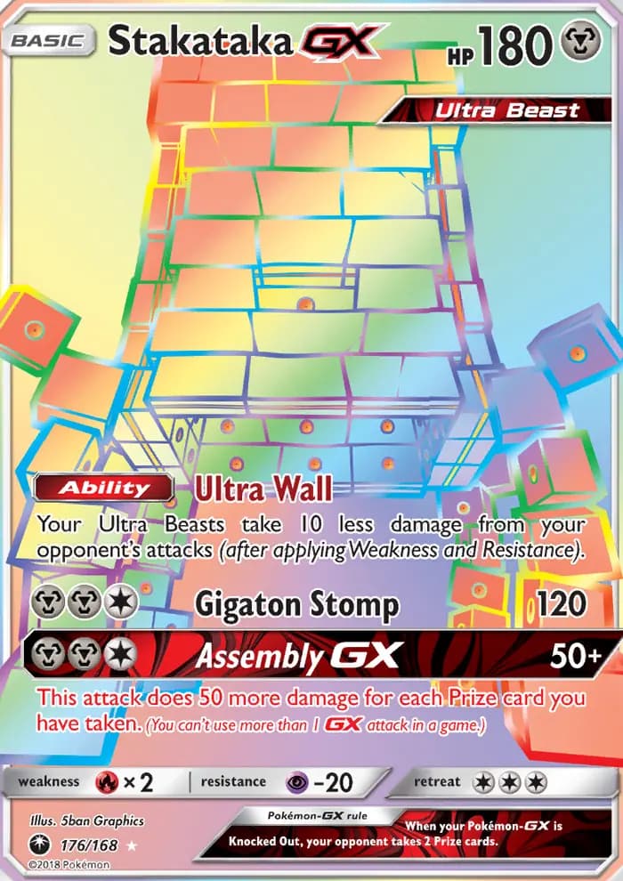 Stakataka GX #176 — Celestial Storm