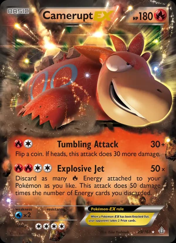 Camerupt EX #29 — Primal Clash