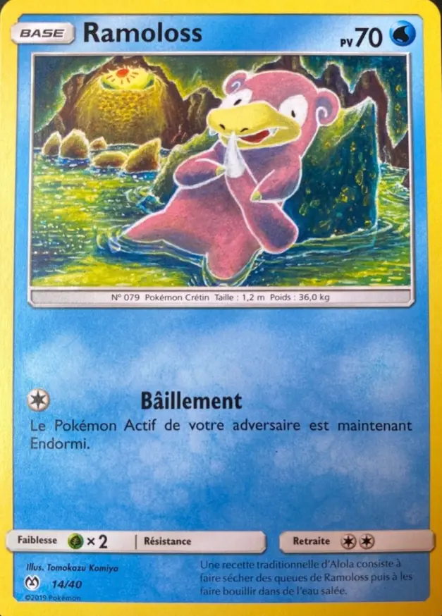 Carte Pokémon Ramoloss #14 — 2019 Promo McDonald's