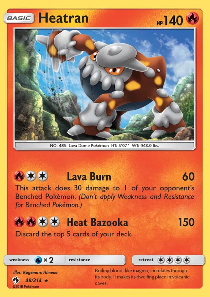 Heatran #48 — Lost Thunder