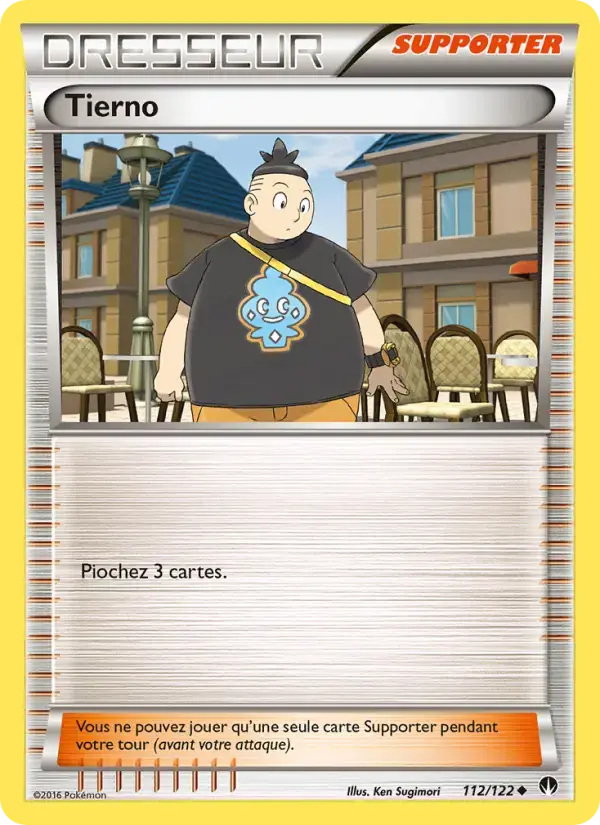 Carte Pokémon Tierno #112 — Rupture Turbo