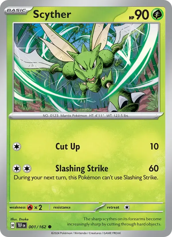 Scyther #001 — Temporal Forces
