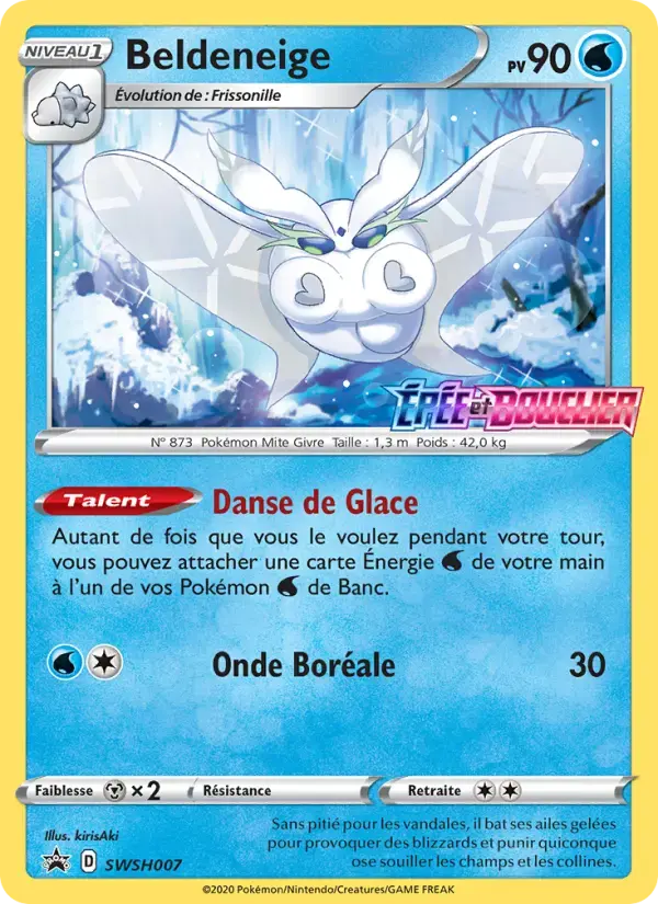 Carte Pokémon Beldeneige #SWSH007 — Promos Épée et Bouclier