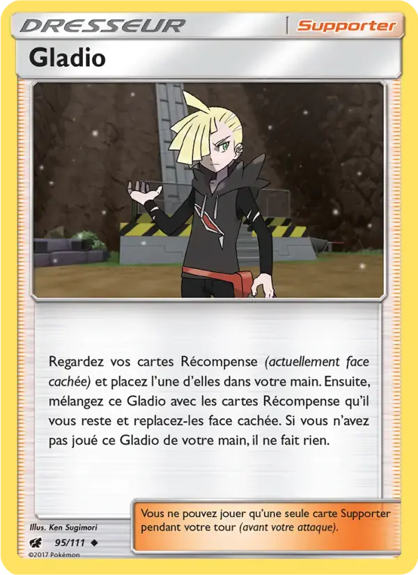 Carte Pokémon Gladio #95 — Invasion Carmin