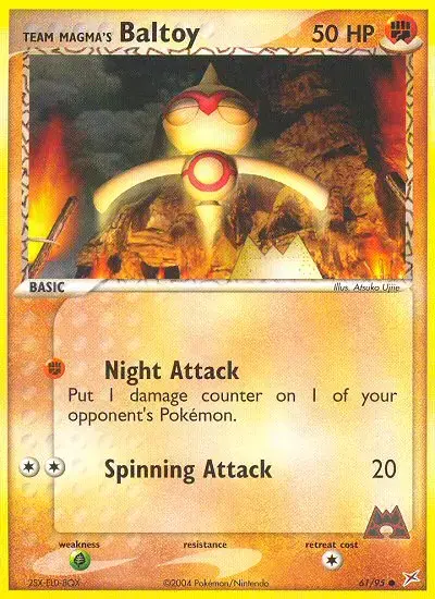 Team Magma's Baltoy #61 — Team Magma vs Team Aqua