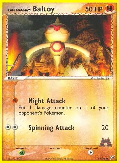 Team Magma's Baltoy #61 — Team Magma vs Team Aqua