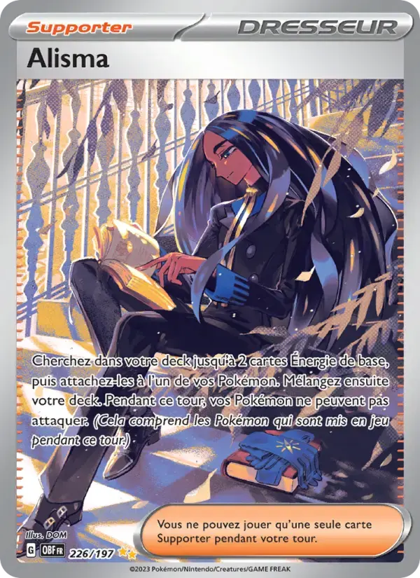 Carte Pokémon Alisma #226 — Flammes Obsidiennes