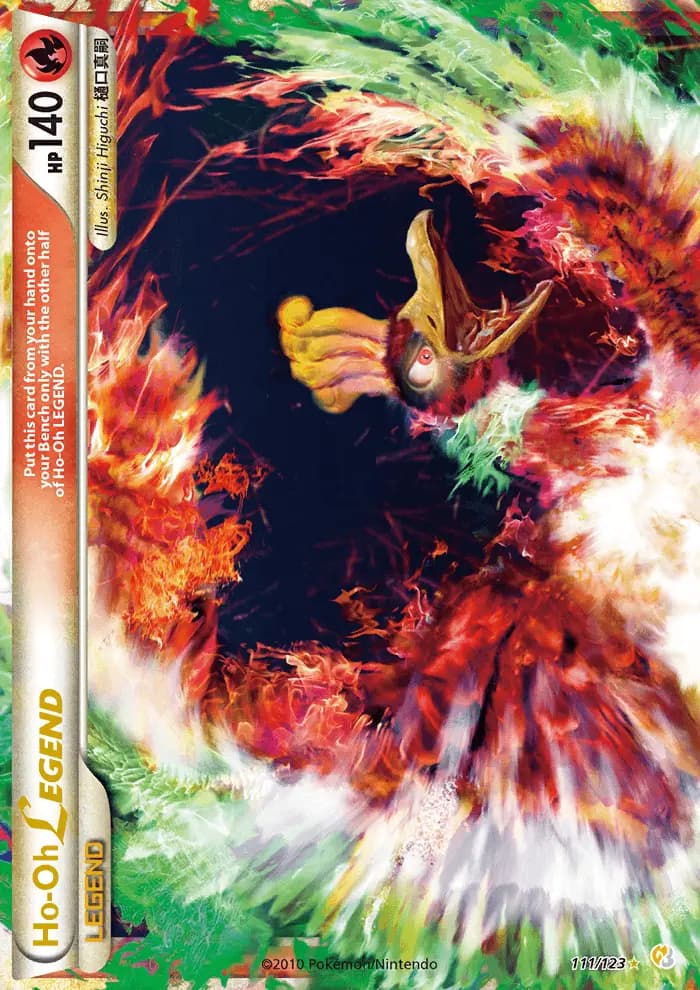 Ho-Oh LEGEND #111 — HeartGold SoulSilver