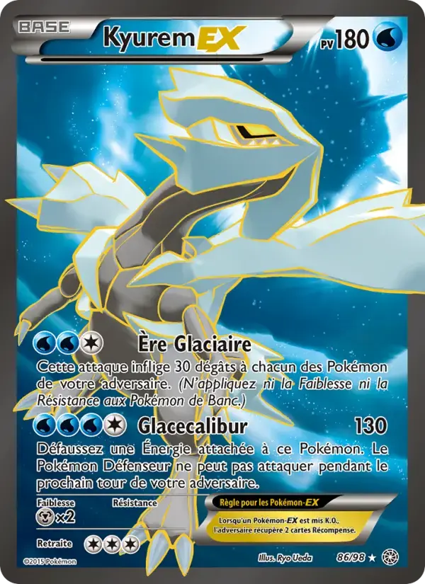 Carte Pokémon Kyurem EX #86 — Origines Antiques