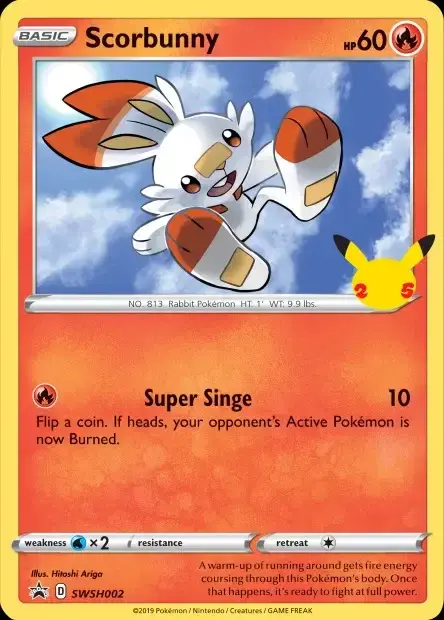 Carte Pokémon Flambino #SWSH002 — Jumbo