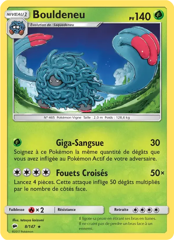 Carte Pokémon Bouldeneu #8 — Ombres Ardentes