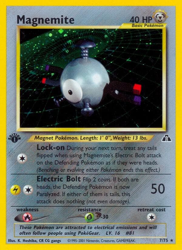Carte Pokémon Magneti #7 — Neo Discovery