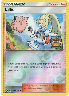 Carte Pokémon Lillie #125a — Ultra-Prisme