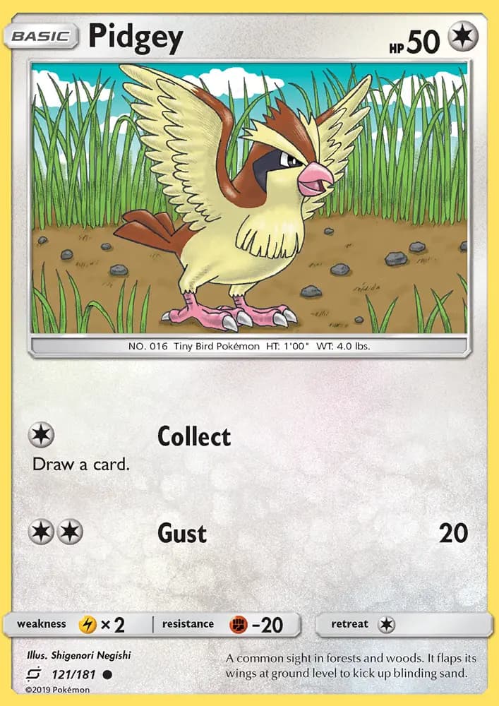 Pidgey #121 — Team Up