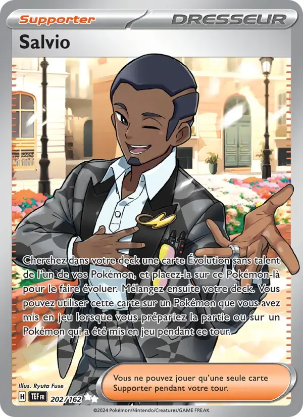 Carte Pokémon Salvio #202 — Forces Temporelles