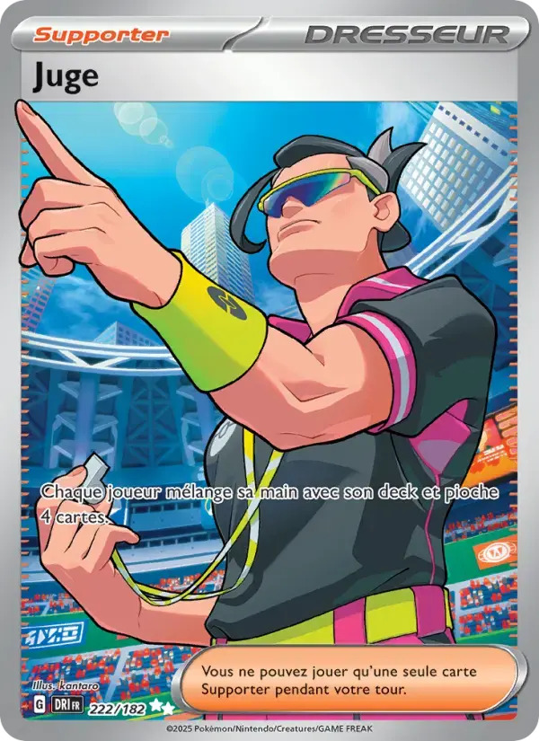 Carte Pokémon Juge #222 — Rivalités Destinées