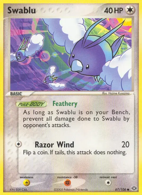 Swablu #67 — Emerald