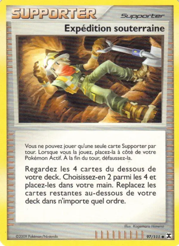 Carte Pokémon Expédition souterraine #97 — Rivaux Émergeants