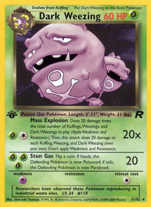 Dark Weezing #31 — Team Rocket