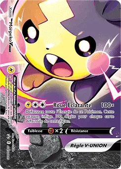 Carte Pokémon Morpeko V-UNION #SWSH289 — Promos Épée et Bouclier