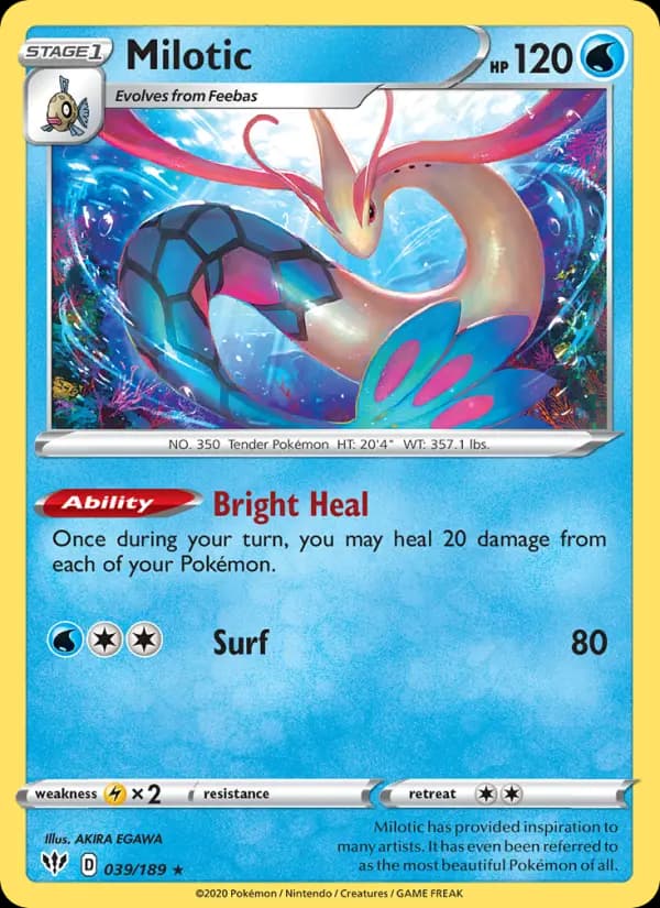 Milotic #39 — Darkness Ablaze