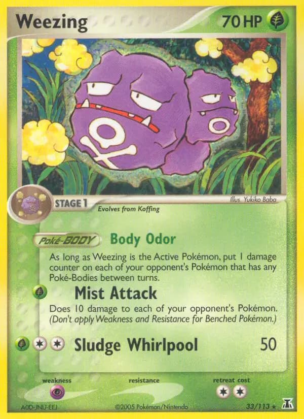 Weezing #33 — Delta Species