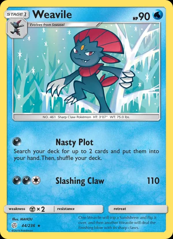 Weavile #44 — Cosmic Eclipse