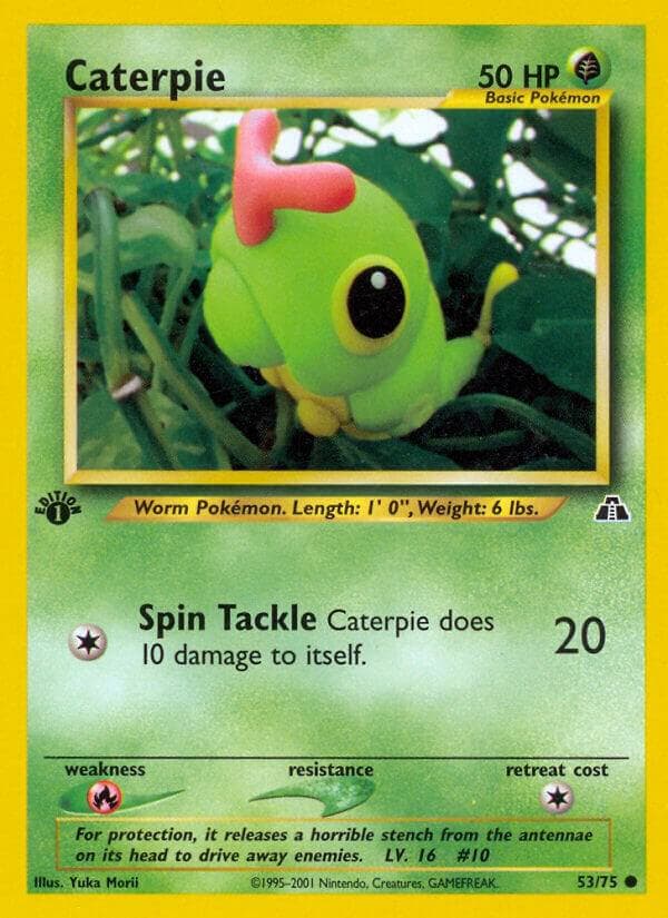 Caterpie #53 — Neo Discovery
