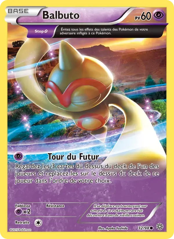 Carte Pokémon Balbuto #32 — Origines Antiques