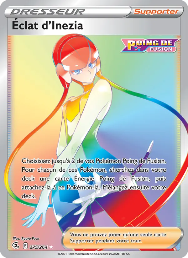 Carte Pokémon Éclat d'Inezia #275 — Poing de Fusion