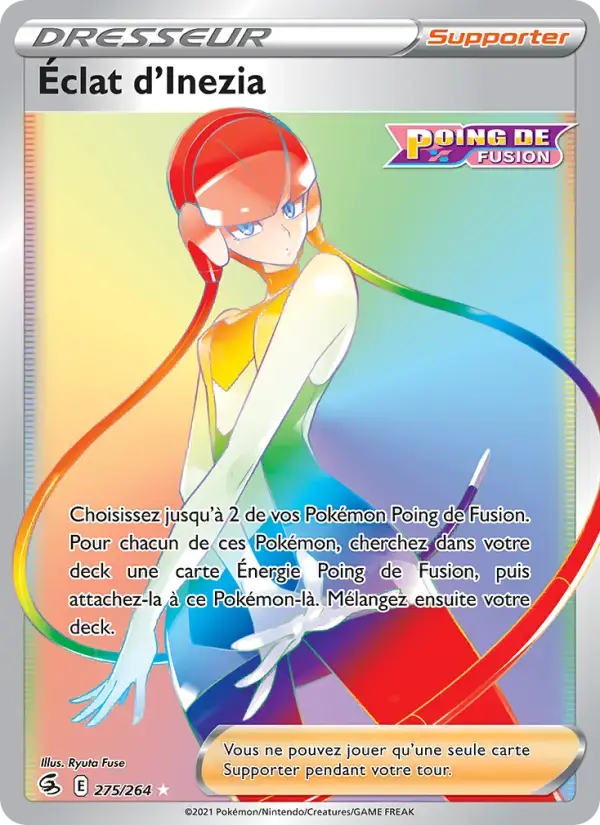 Carte Pokémon Éclat d'Inezia #275 — Poing de Fusion