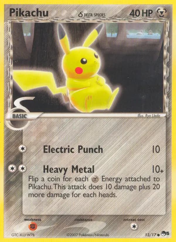 Pikachu δ #13 — POP 5