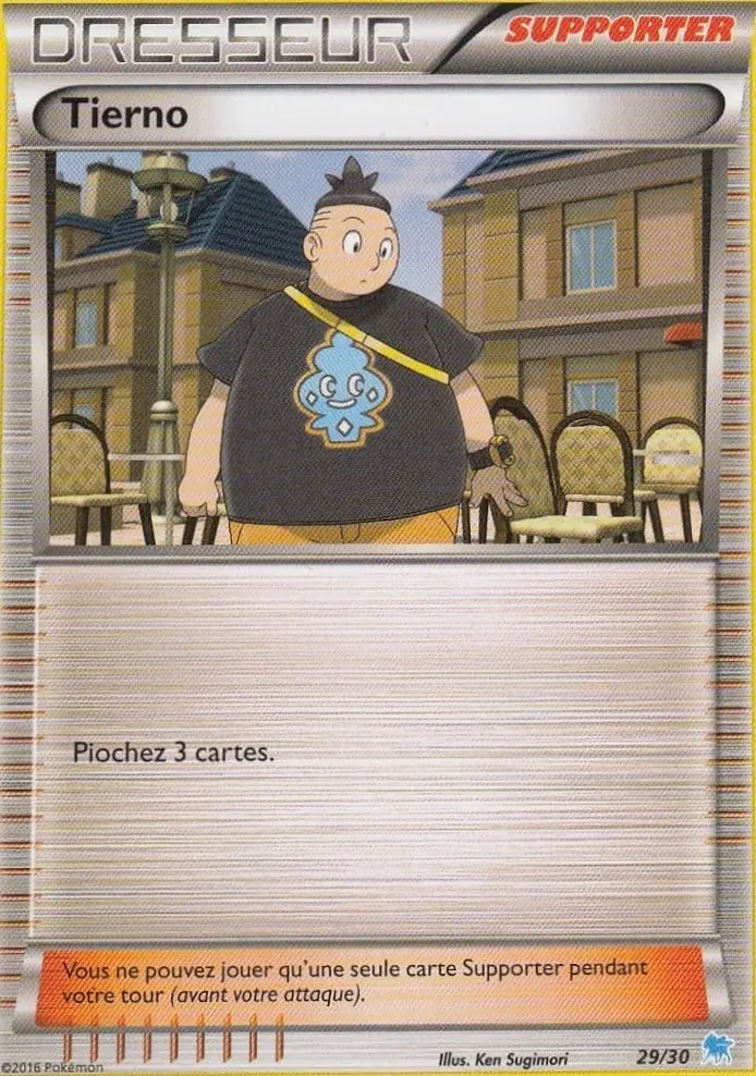 Tierno #29 — XY Trainer Kit (Suicune)