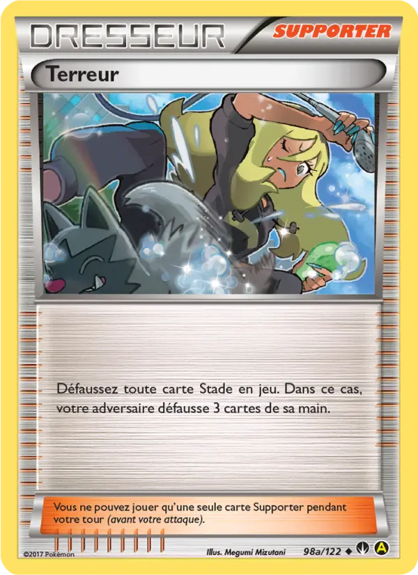 Carte Pokémon Terreur #98a — Rupture Turbo