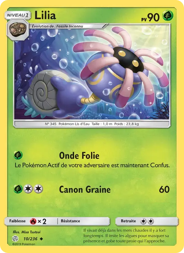 Carte Pokémon Lilia #10 — Éclipse Cosmique