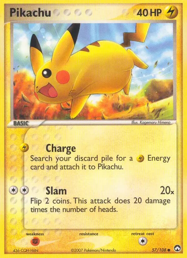 Pikachu #57 — Power Keepers