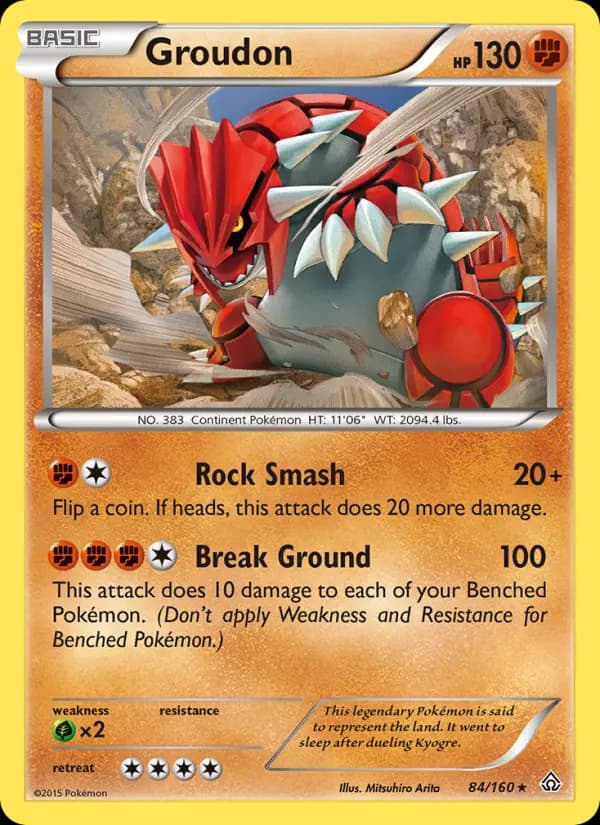 Groudon #84 — Primal Clash